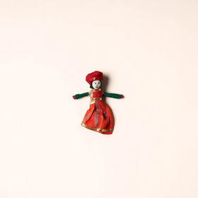  Rajasthani Puppet Couple Handmade Magnet
