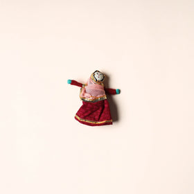  Rajasthani Puppet Couple Handmade Magnet