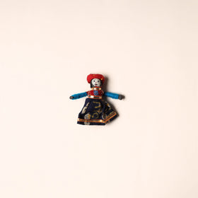  Rajasthani Puppet Couple Handmade Magnet
