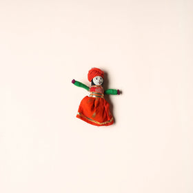  Rajasthani Puppet Couple Handmade Magnet