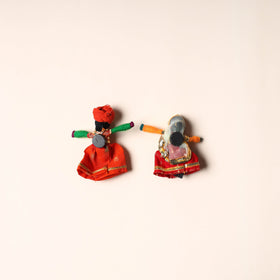  Rajasthani Puppet Couple Handmade Magnet