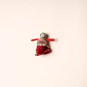  Rajasthani Puppet Couple Handmade Magnet