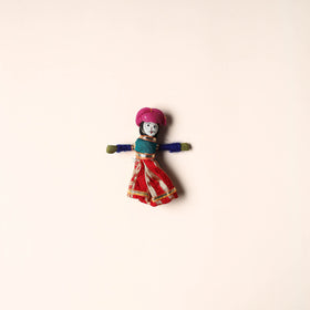  Rajasthani Puppet Couple Handmade Magnet