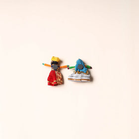  Rajasthani Puppet Couple Handmade Magnet