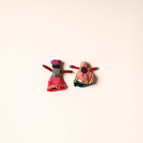  Rajasthani Puppet Couple Handmade Magnet