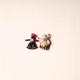  Rajasthani Puppet Couple Handmade Magnet