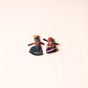  Rajasthani Puppet Couple Handmade Magnet