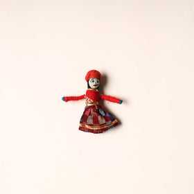  Rajasthani Puppet Couple Handmade Magnet