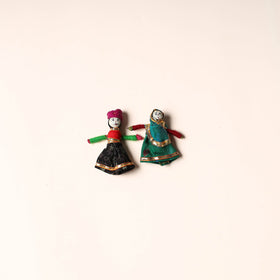 Rajasthani Puppet Couple Handmade Magnet