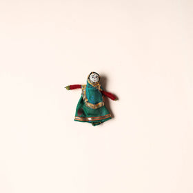  Rajasthani Puppet Couple Handmade Magnet