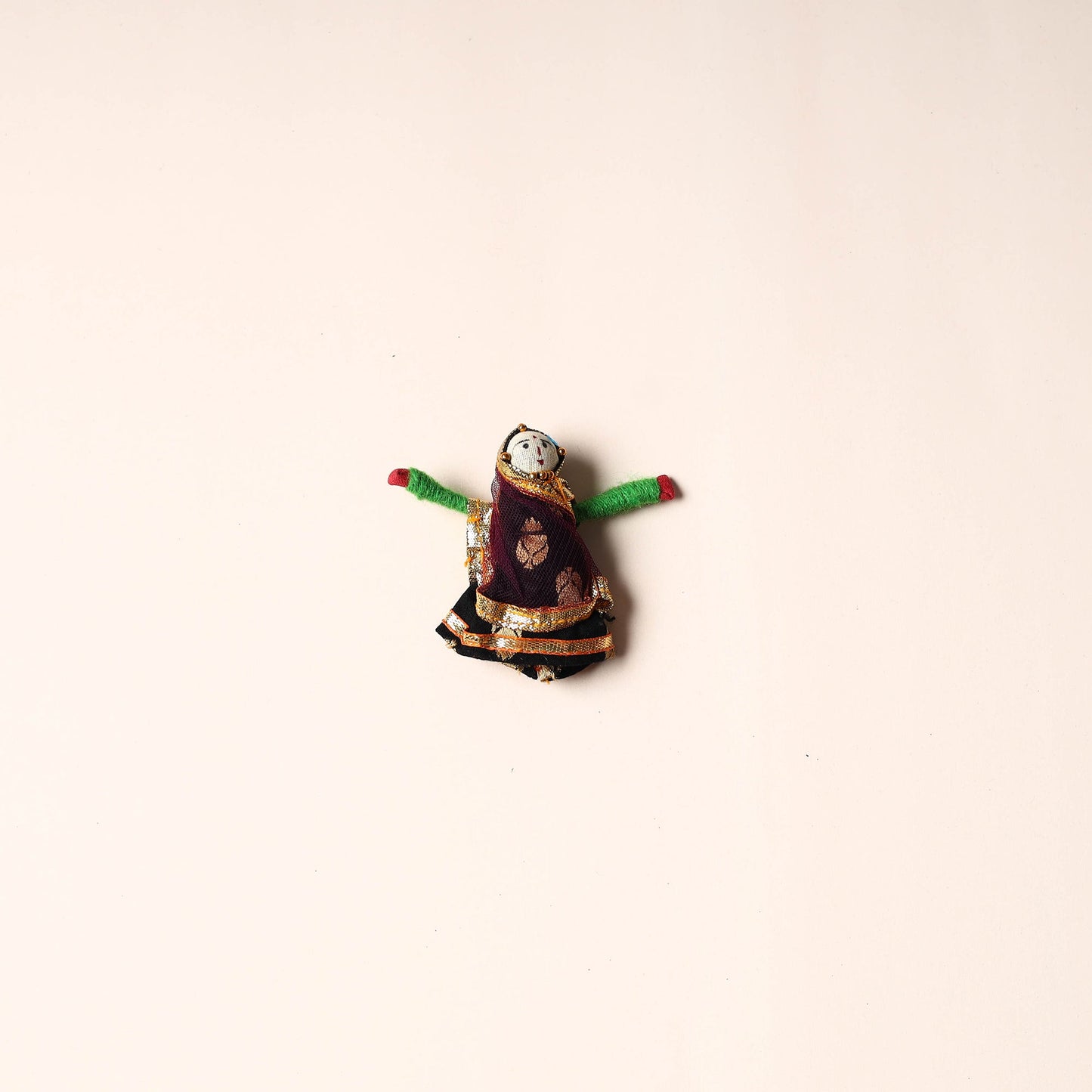  Rajasthani Puppet Couple Handmade Magnet
