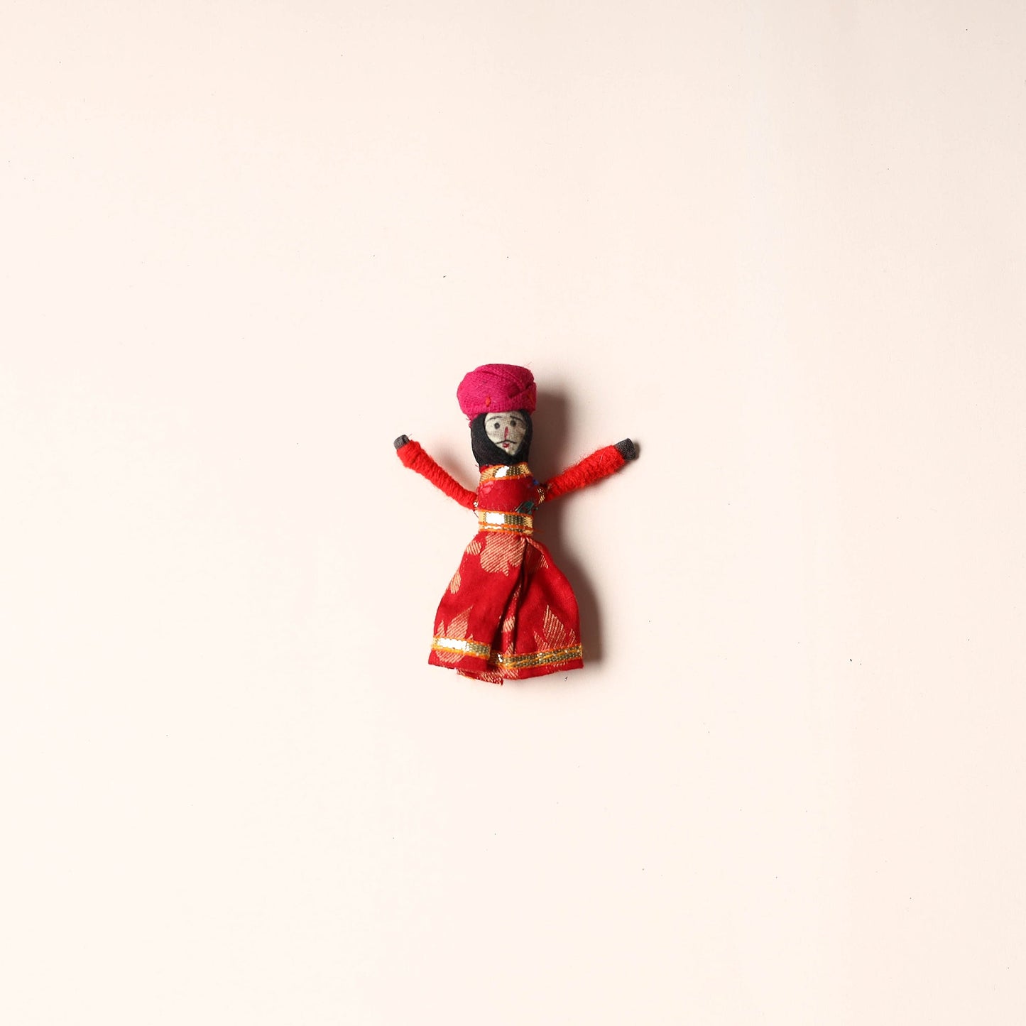  Rajasthani Puppet Couple Handmade Magnet