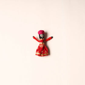  Rajasthani Puppet Couple Handmade Magnet