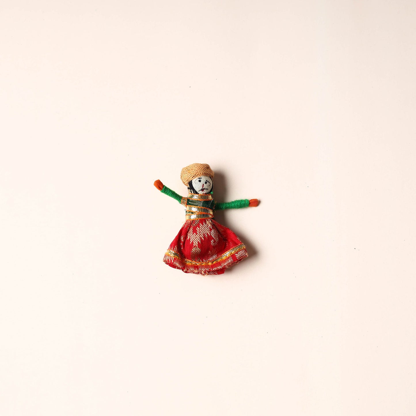  Rajasthani Puppet Couple Handmade Magnet