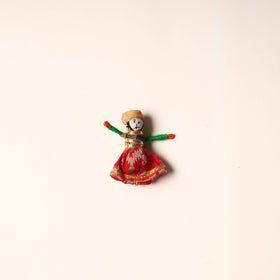  Rajasthani Puppet Couple Handmade Magnet