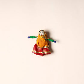  Rajasthani Puppet Couple Handmade Magnet