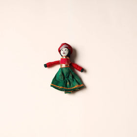  Rajasthani Puppet Couple Handmade Magnet