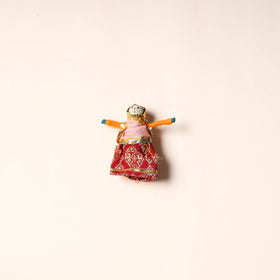  Rajasthani Puppet Couple Handmade Magnet