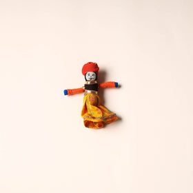  Rajasthani Puppet Couple Handmade Magnet