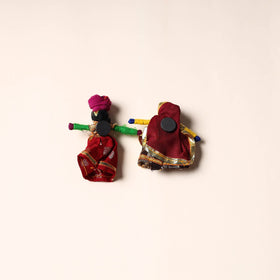  Rajasthani Puppet Couple Handmade Magnet
