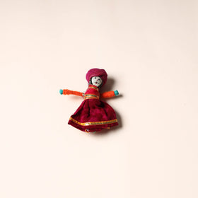  Rajasthani Puppet Couple Handmade Magnet