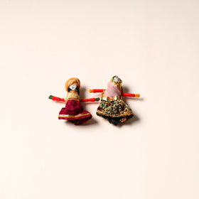  Rajasthani Puppet Couple Handmade Magnet