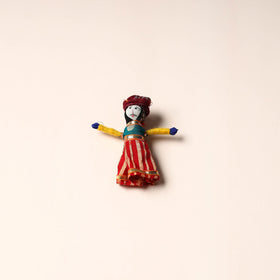  Rajasthani Puppet Couple Handmade Magnet