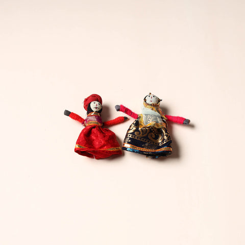 Rajasthani Puppet Couple Handmade Magnet