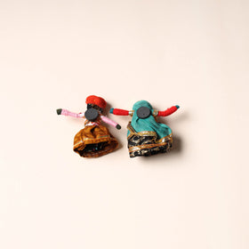  Rajasthani Puppet Couple Handmade Magnet
