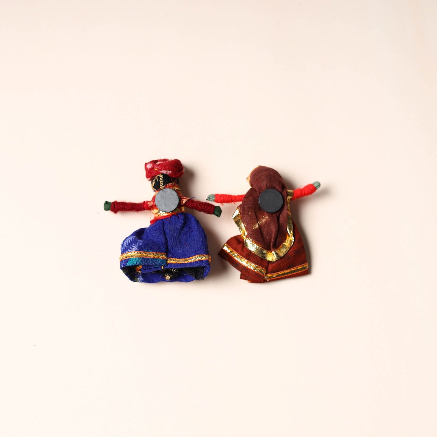  Rajasthani Puppet Couple Handmade Magnet