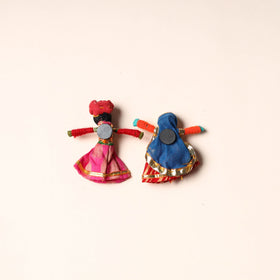  Rajasthani Puppet Couple Handmade Magnet