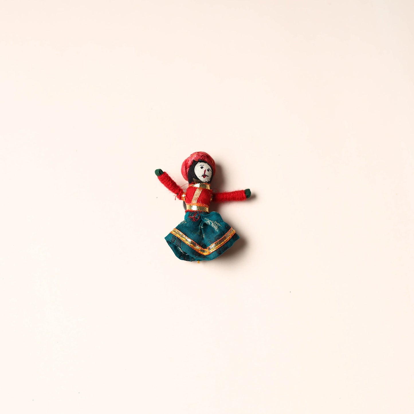  Rajasthani Puppet Couple Handmade Magnet