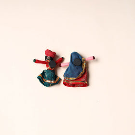  Rajasthani Puppet Couple Handmade Magnet