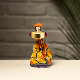  Rajasthani Puppet Couple Handmade Tealight Candle Holders 