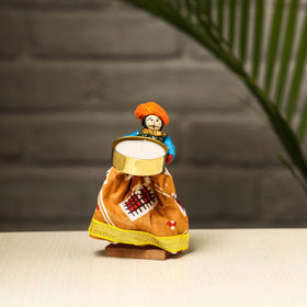  Rajasthani Puppet Couple Handmade Tealight Candle Holders 