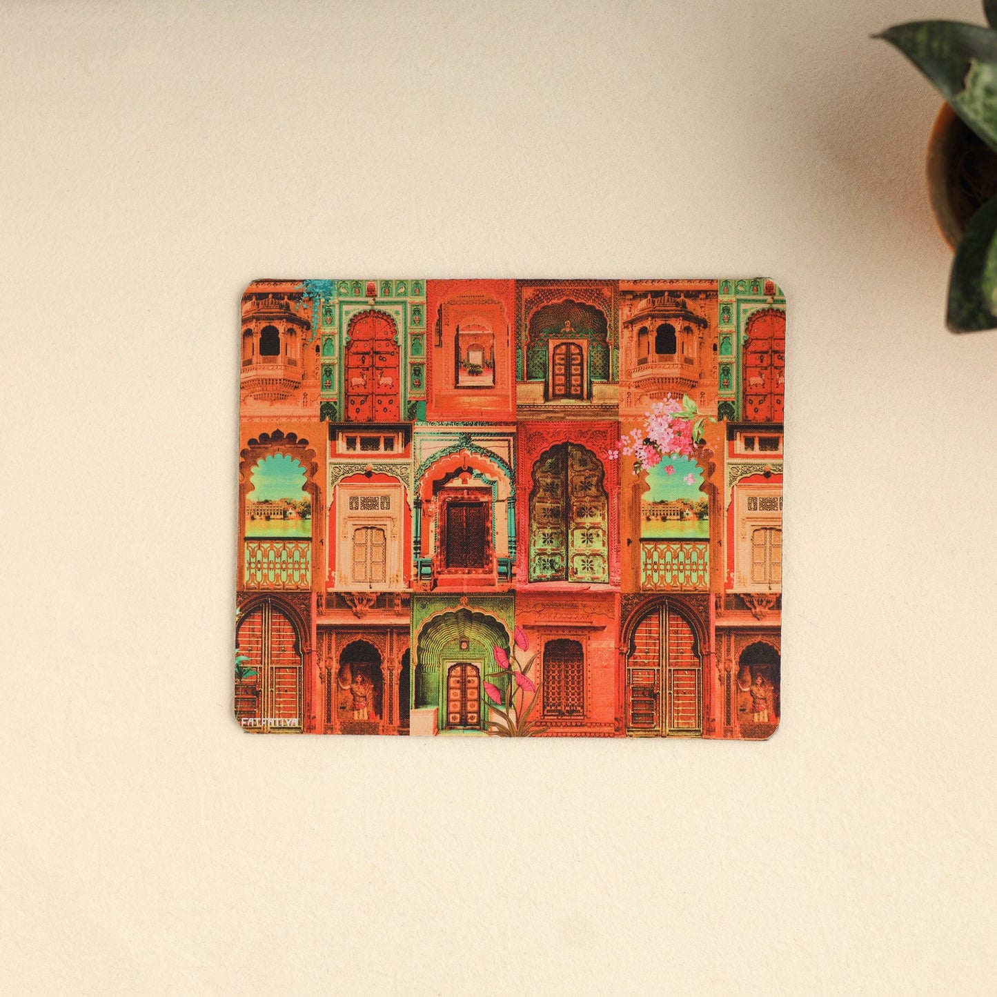 Rajasthani Royal Doors Graphic Mouse Pad