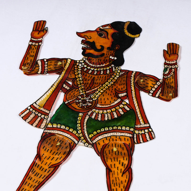  Tholu Bommalata Leather Puppet Wall Hanging l iTokri.com 