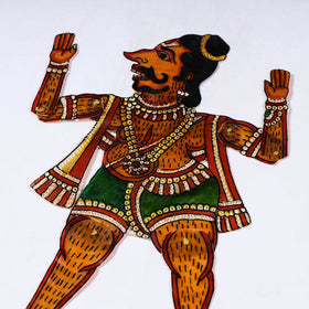  Tholu Bommalata Leather Puppet Wall Hanging l iTokri.com 