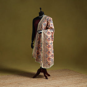 Ranihati chapa work chanderi silk hand embroidery dupatta