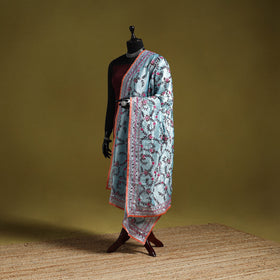 Ranihati chapa work chanderi silk hand embroidery dupatta