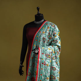 Ranihati chapa work chanderi silk hand embroidery dupatta