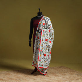 Ranihati chapa work chanderi silk hand embroidery dupatta