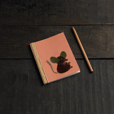 Buy Rat Leaves Art Work Handmade Notebook for Kids Online