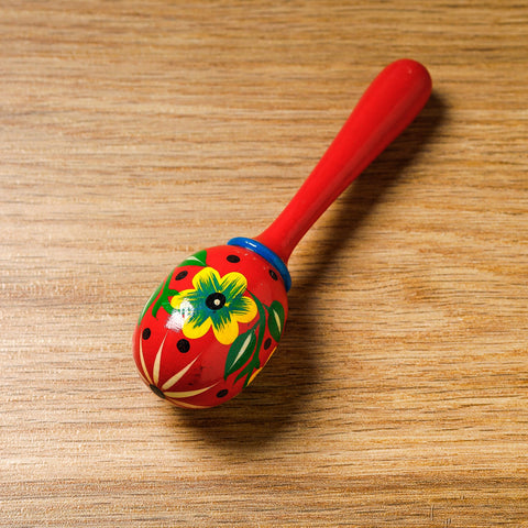  Rattle - Banaras Handpainted Wooden Toy 