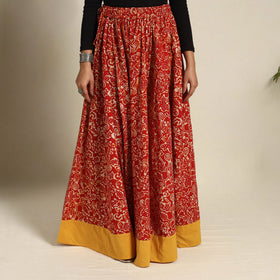 24 Kali Patchwork Batik Print Cotton Long Skirt 14