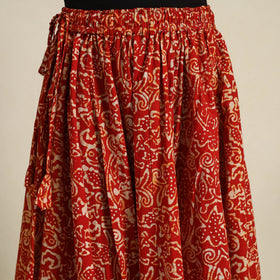 24 Kali Patchwork Batik Print Cotton Long Skirt 14
