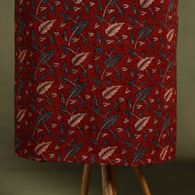 Red 2pc Cotton Ajrakh Print Kurta with Ikat Dupatta