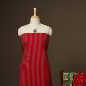 2pc cotton unstitched jacquard dress material