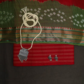 2pc cotton unstitched jacquard dress material