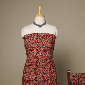 2pc cotton unstitched kalamkari dress material 10